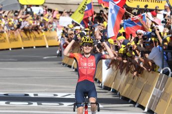 Rodríguez praises inspiring workhorse Kwiatkowski following magnificent victory: "Went to the car three times"