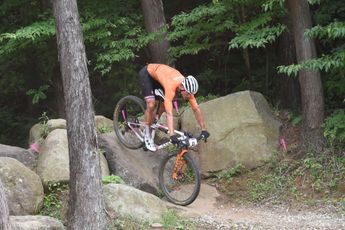 Believe it or not, at the MTB Olympics test event, there were wooden planks again: "Don't burst into laughter"