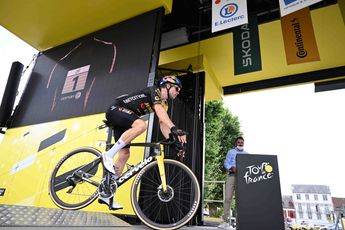 Van Aert saw his life flash before his eyes in the descent after the finish: 'It's life-threatening, yes, really'