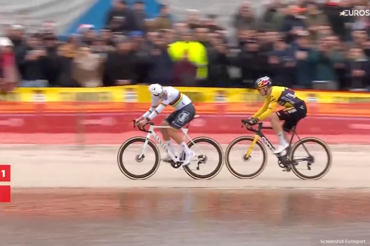 The duel between Van der Poel and Van Aert is back: "That's more of a thing in people's minds than in ours"