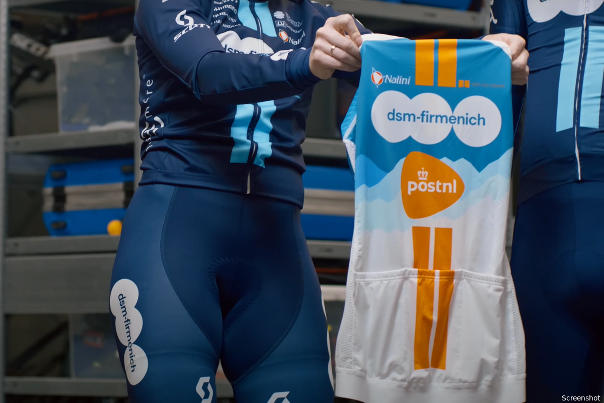 Will the gifts start rolling in at DSM-firmenich? PostNL teams up with the Dutch cycling team and boosts the budget