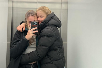 Zoe Backstedt and former skater/current Dutch cyclist announce romantic relationship